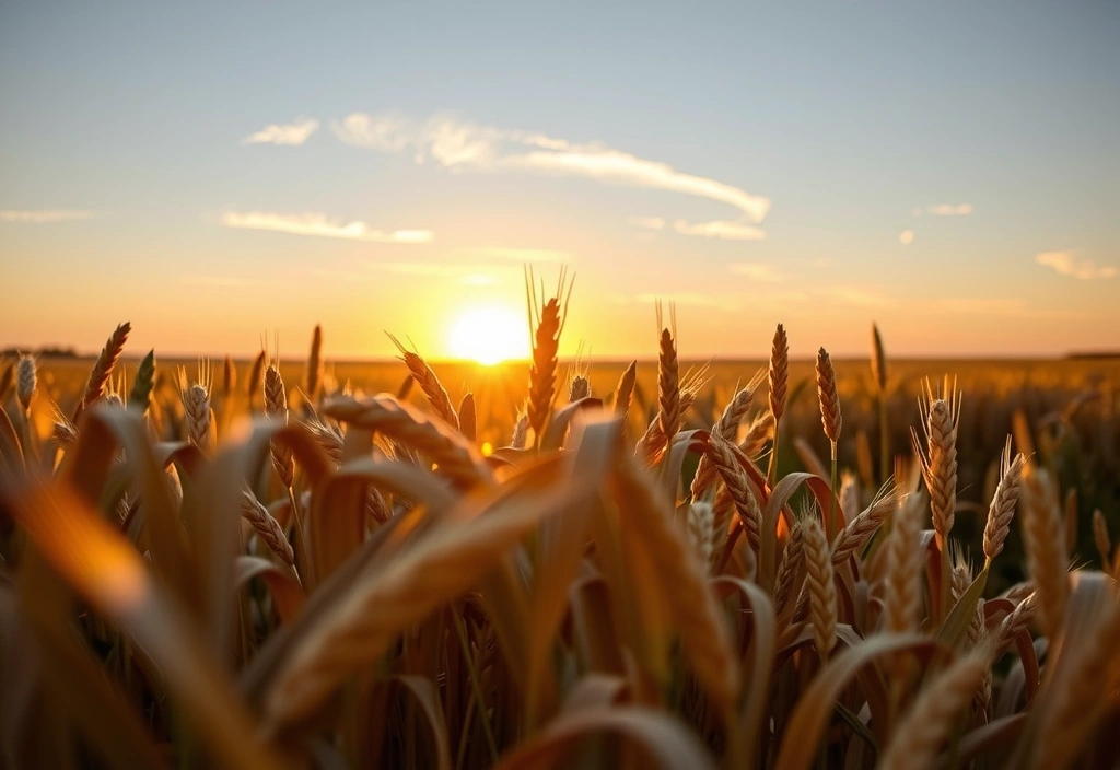 Campos en la Pampa Argentina